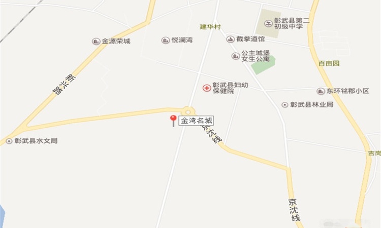 阜新金湾名城实景图