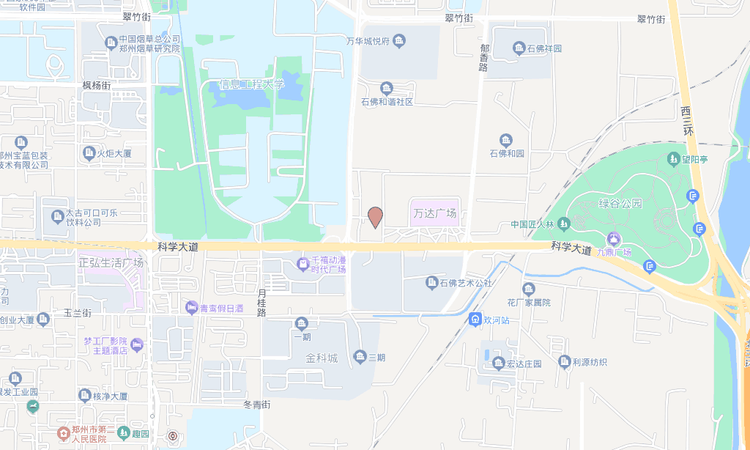 谦祥世茂万华城交通图