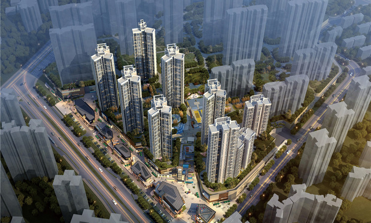 建工象山国际效果图