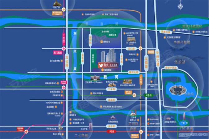 越秀·天悦江湾交通图