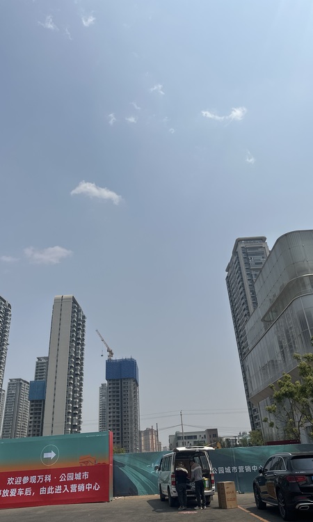 万科·公园城市施工进度图