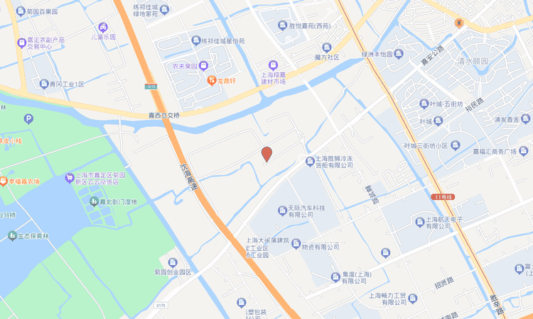 嘉定新城御花园交通图