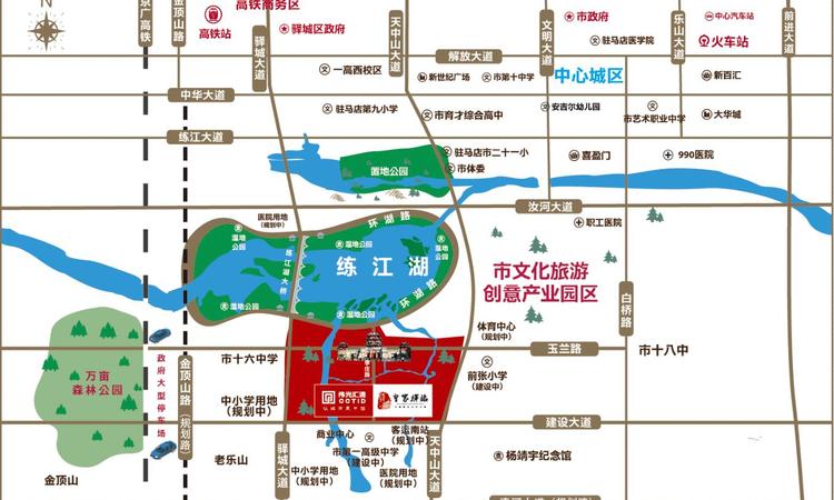 皇家驿站交通图