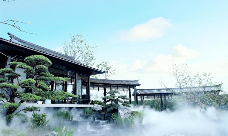 电建·清韵阶庭实景图