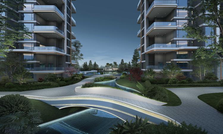 海成云湖郡1期效果图