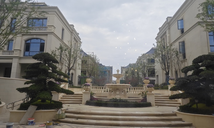 绿城·雲溪里施工进度图