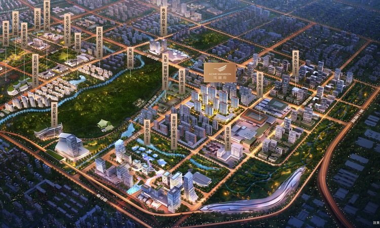 凤融府周边配套图