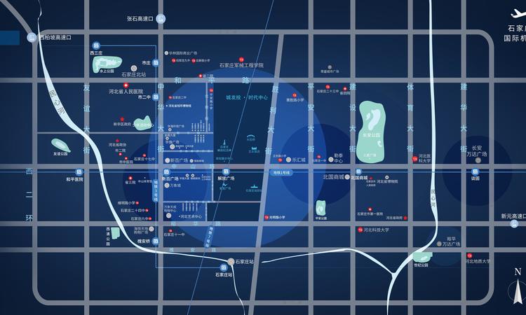 城发投•时代中心交通图