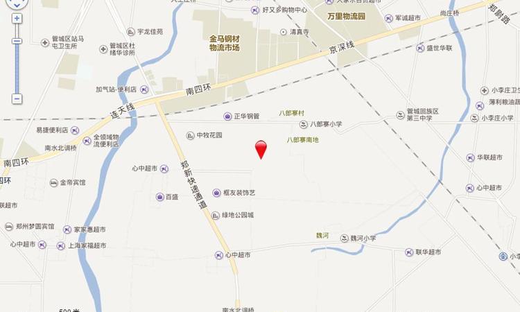 绿地花语城交通图