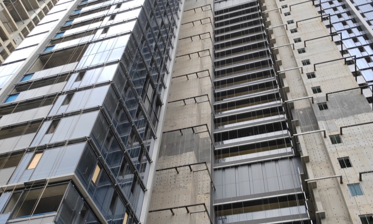 承翰湾尚国际施工进度图