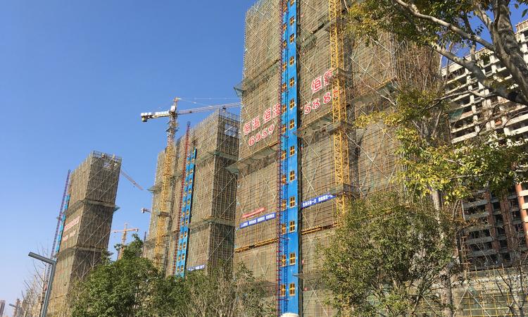 颐居朗诗紫熙府施工进度图