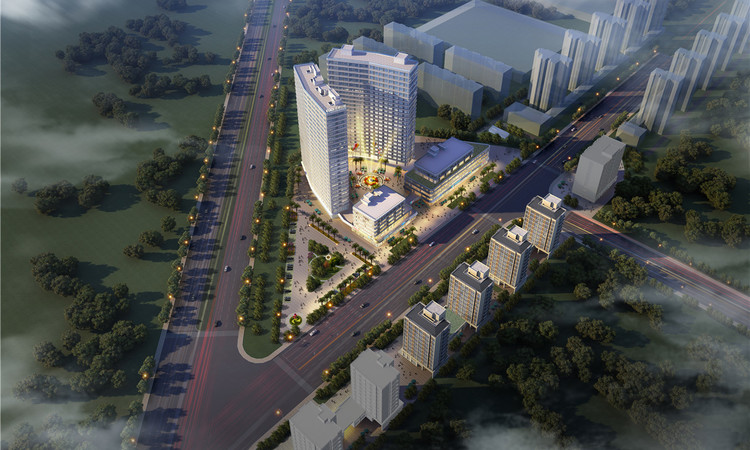 颐高广场效果图