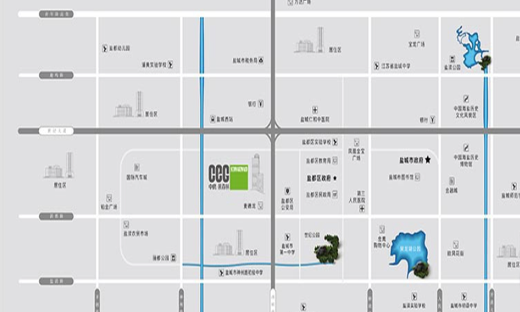 中鹰黑森林花园交通图