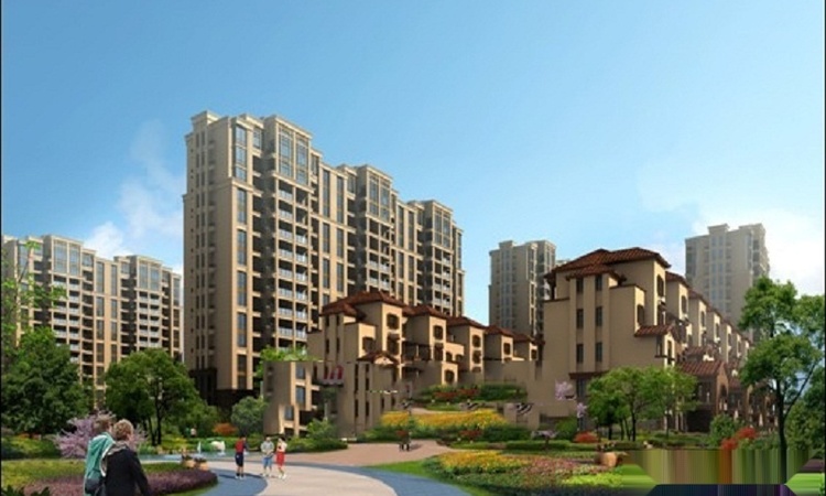 西湖绿洲城效果图