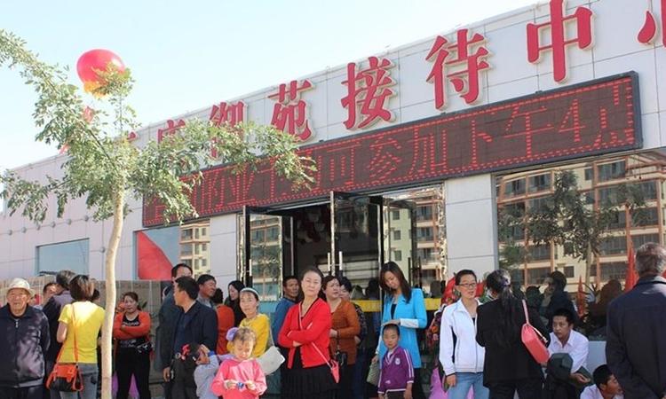 金塔天庆御苑实景图
