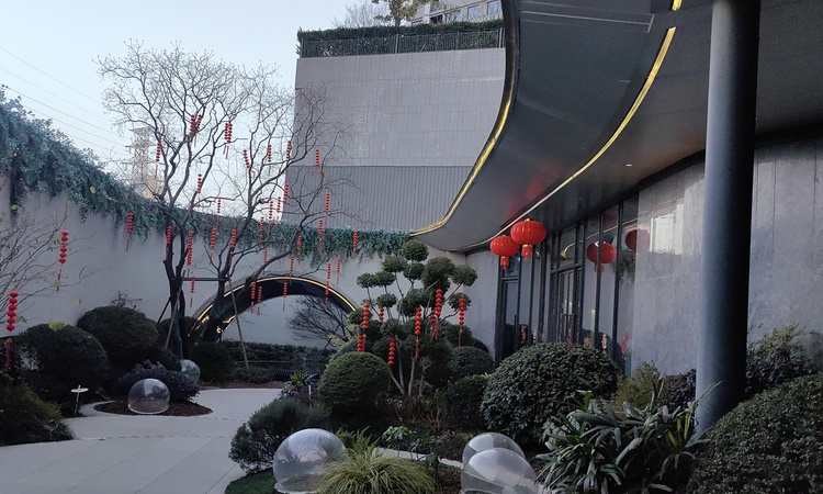 地铁越秀·星缦云渚实景图