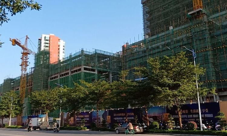 嘉和海湾施工进度图