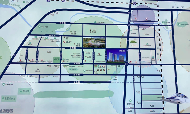 范阳世纪城交通图