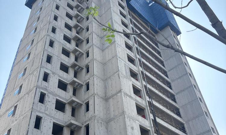 中海·玖万里施工进度图