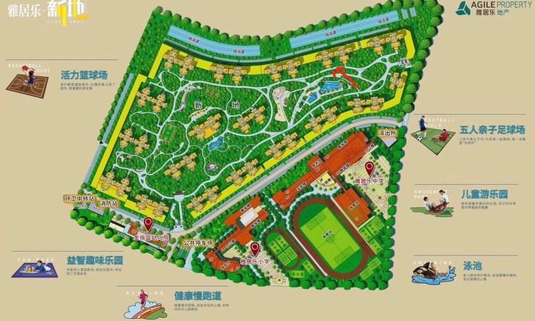 雅居乐君悦楼层平面图