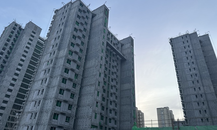 恒基滨河江来施工进度图