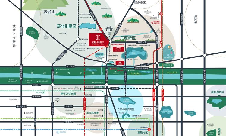 云松·80院子交通图