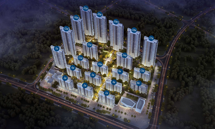 实地蔷薇熙岸效果图