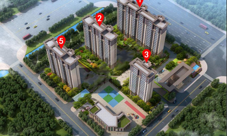 安创海棠湖畔效果图