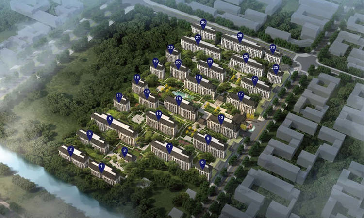 绿城·桃李春风效果图