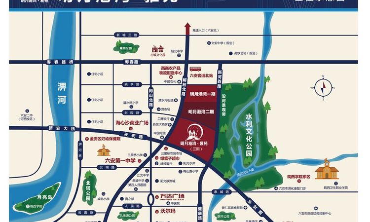 明月港湾雅苑交通图