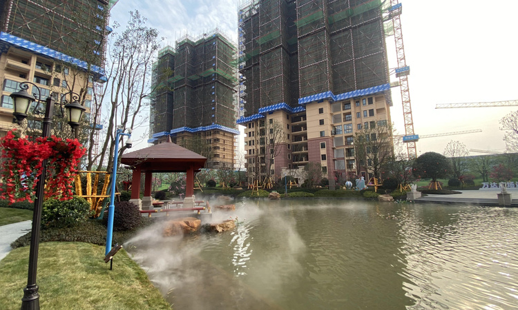 株洲汇金新城施工进度图