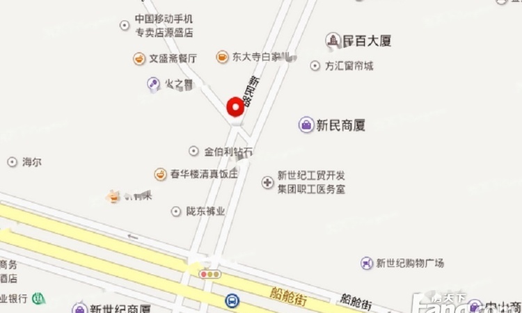 银海花园交通图