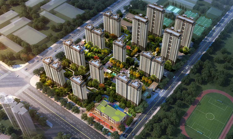 华山星岄府效果图