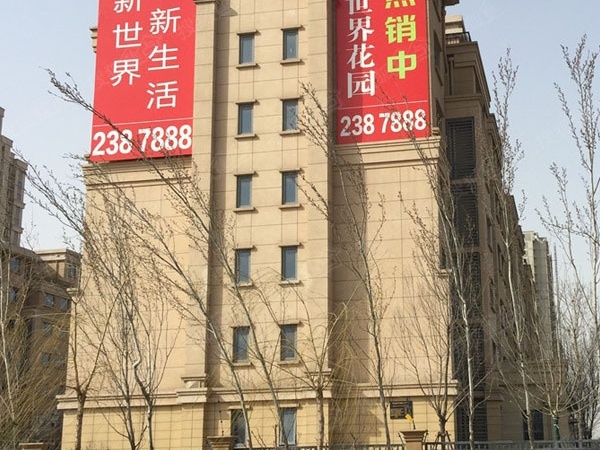 新世界花园实景图
