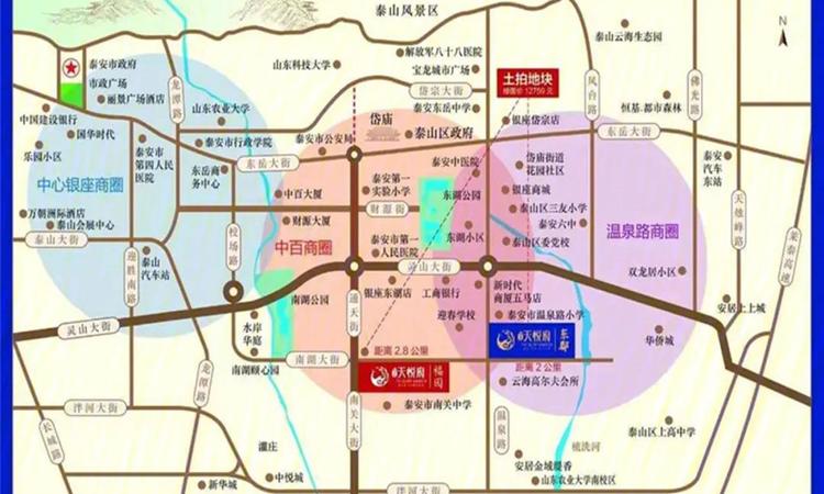 天悦府·东郡交通图