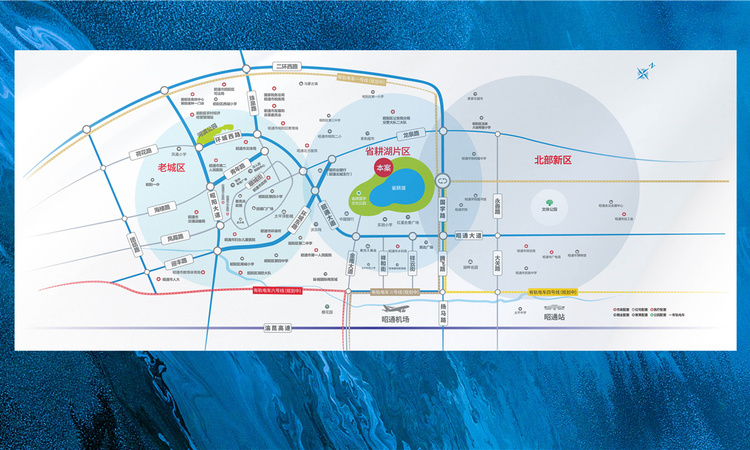 合景泰富·云湖天境交通图