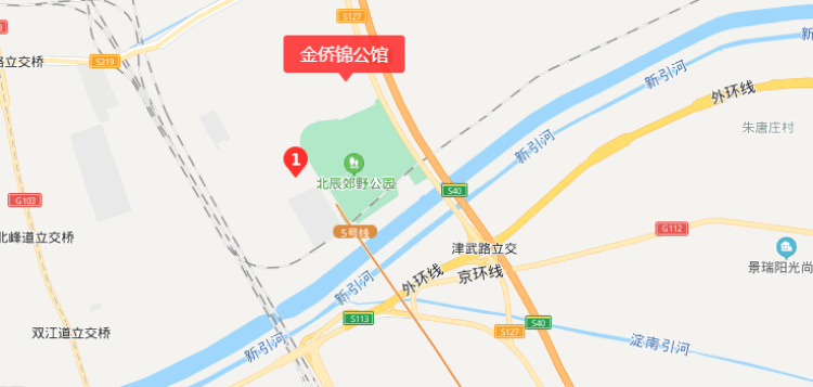 金侨锦公馆交通图