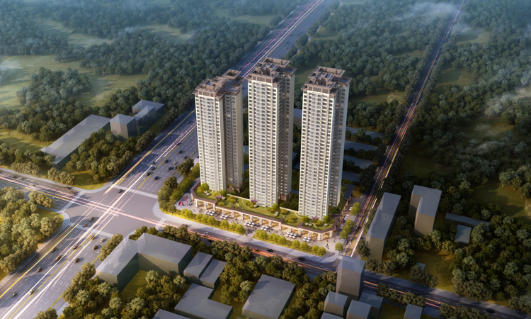 荣基满芳庭效果图