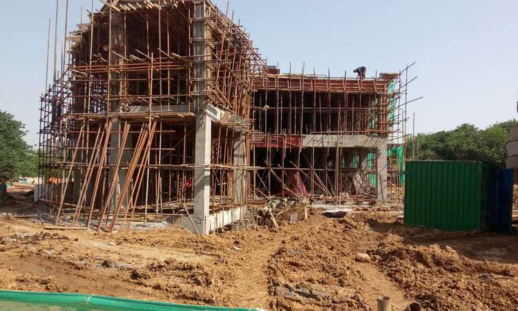 碧桂园铂金华庭施工进度图