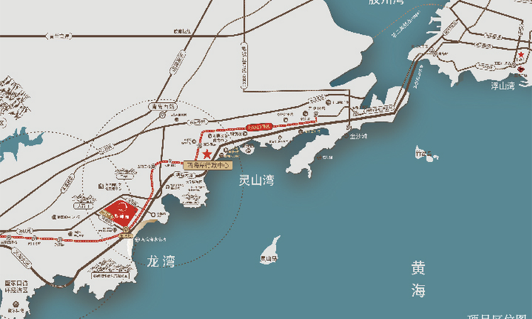 中信泰富琅琊郡交通图