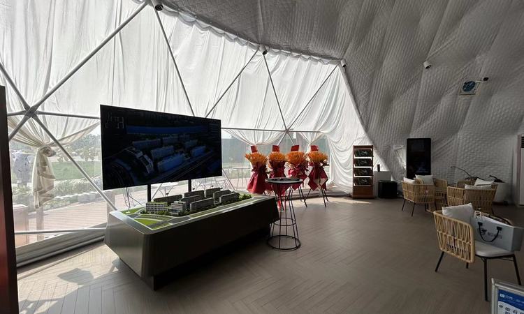 坤弘锦绣静湖实景图