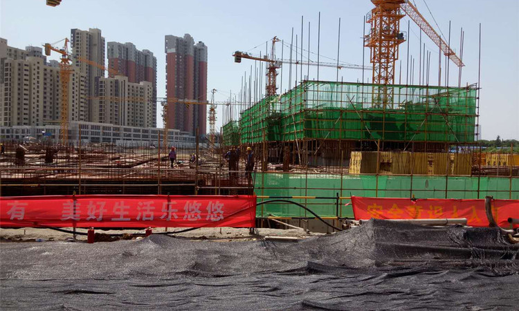 珑悦苑施工进度图