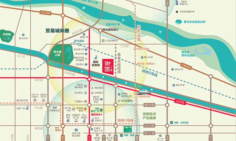 润都御园交通图