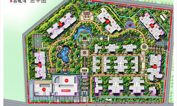 鑫龙湾楼层平面图