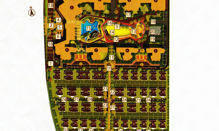 金地艺境天成实景图