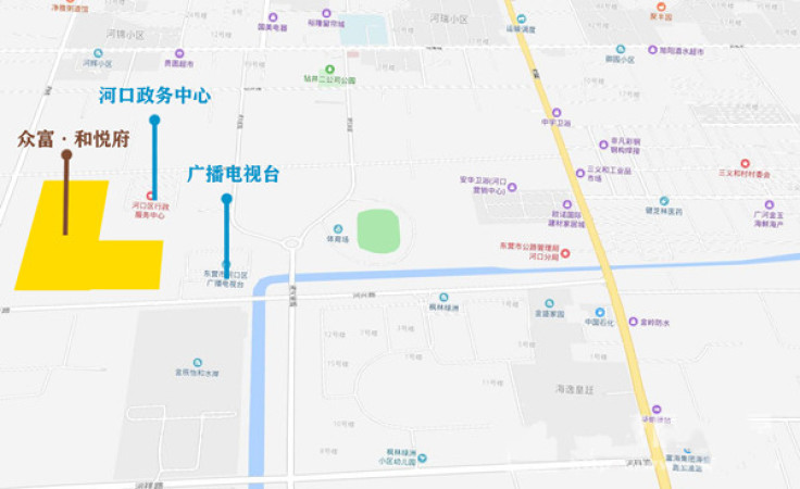 河口众富·和悦府交通图
