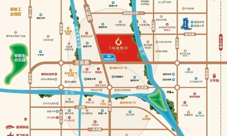 辰景·凤凰熙岸交通图