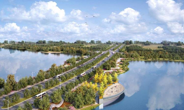 中梁津门首府周边配套图