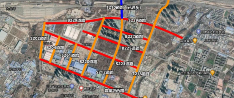 龙湖·景粼天著交通图