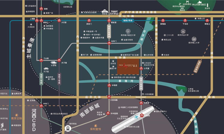 南京云上交通图